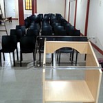 ACONDICIONANDO EL NUEVO SALON